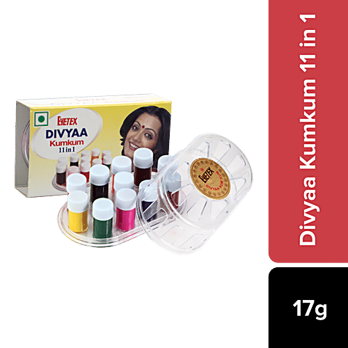 Eyetex Divyaa Kumkum -11 In Bindi, 17 g