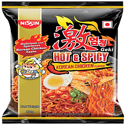 Geki - Hot & Spicy Korean Chicken Flavoured Ramen