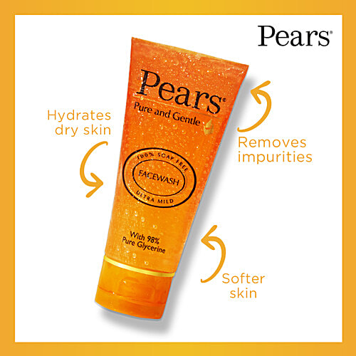 Pears Pure & Gentle Ultra Mild Facewash 150G