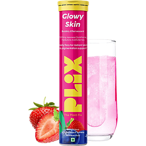 Buy Plix Olena Glutathione Skin Glow Effervescent Tablet - Reduces