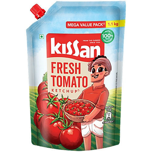 KISSAN FRESH TOMATO KETCHUP 1.1KG.