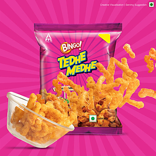 Bingo Masala Tadka Tedhe Medhe,75G