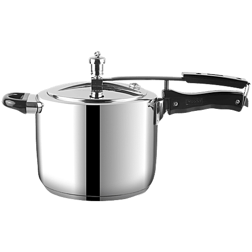 Vinod Stainless Steel Inner Lid Pressure Cooker Induction Base, L