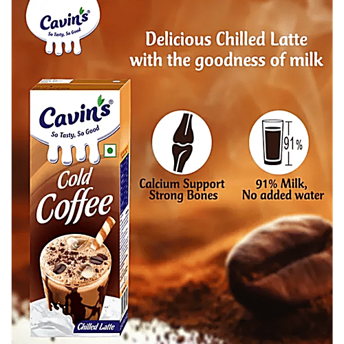 Cavin'S Cold Coffee Chilled Latte 180 Ml (Tp)