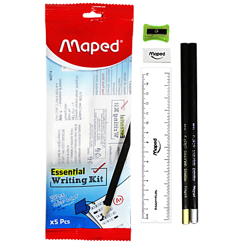 Buy Maped Essentials Writing Kit Pencils, Eraser, Sharpener