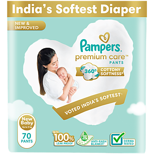 Buy Pampers Premium Care Diaper Pants Newborn, Extra Small