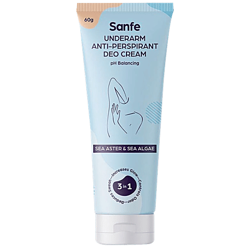 Buy Sanfe Underarm Anti-Perspirant Deo Cream - Reduces Sweat