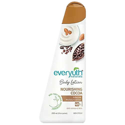 Buy Everyuth Naturals Nourishing Cocoa Body Lotion - With Almond
