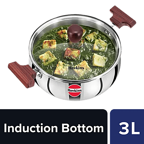 Buy Hawkins Tri-Ply Stainless Steel Cook N Serve Handi With