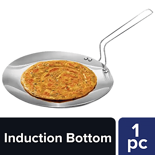 Hawkins TriPly Tawa 26 cm Diameter (Stainless Steel, Induction Bottom) main image 0