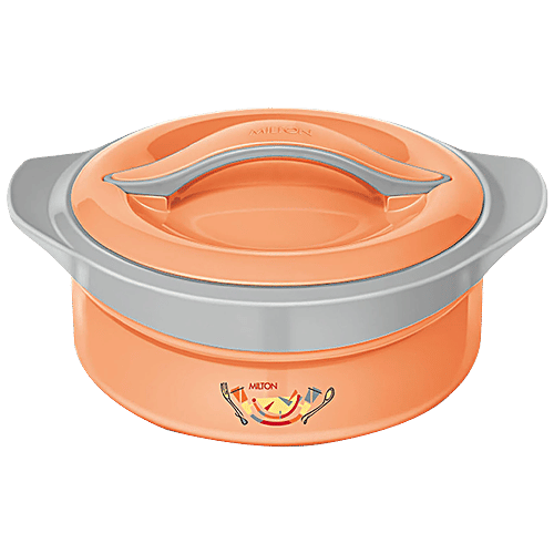 Buy Milton Zenith Casserole 2500 - Durable, Stainless Steel, Peach