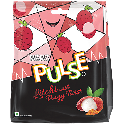 Pulse Litchi Candy 200 gm