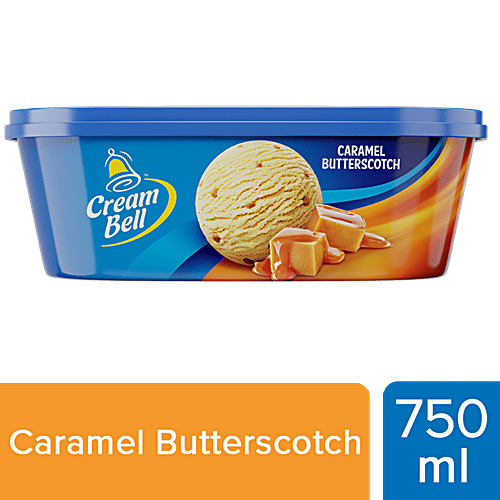 Cream bell  Caramel butter scotch 750ml Familypack
