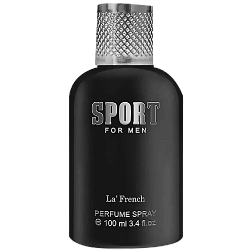 La' French Sport Perfume Spray Eau De Parfum Long Lasting Fragrance, For  Men, 100 ml
