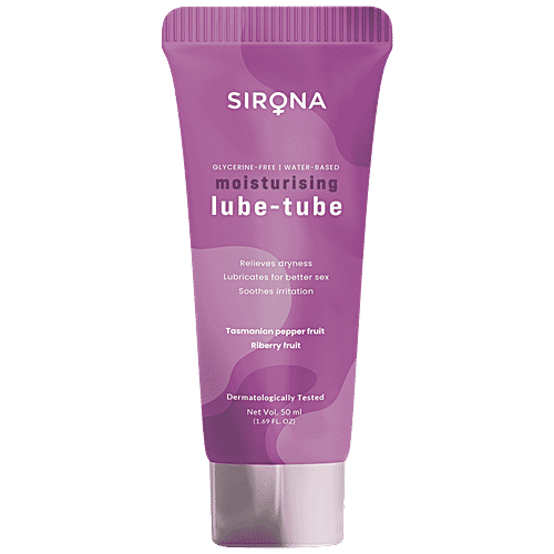 Buy SIRONA Glycerine-Free Moisturising Riberry Lubricant for Men & Women |  Dermatologically Tested Online at Best Price of Rs null - bigbasket