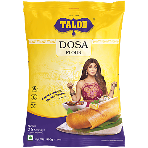 Talod Buy Talod Dosa Flour - Healthy & Tasty, Makes 16 Servings Online at ...