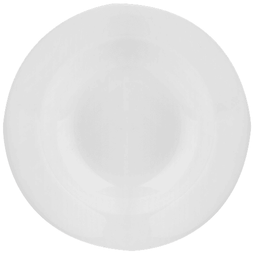 Buy Clay Craft Ceramic Basic Soup Plate Plain White, 7