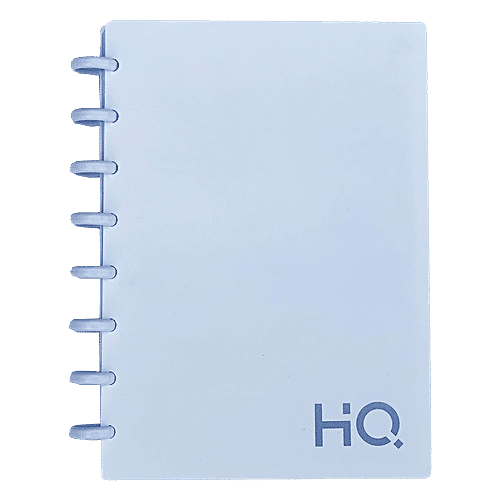 Buy Navneet HQ Ezee Disc Notebook - Ruled, Single Line, White, A5