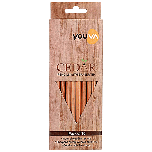 ★ポルシェ★樹木鉛筆vol.2 woods pencilsミネルバ Buy Navneet Youva Cedar Pencils - With Eraser Tip, Natural Wooden