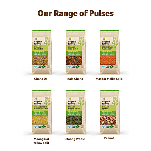 Organic Tattva Yellow Moong Dal 1 Kg