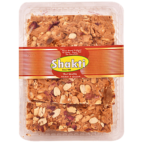 Buy Shakti Chikki Peanut Dry Fruit Gulab - Rich In Nutrients