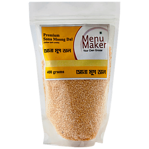 Buy Menu Maker Sona Moong Dal/Yellow Split Lentils - Premium
