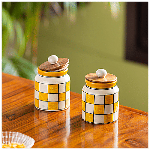 Buy ExclusiveLane Ceramic Multi Purpose Storage Jars/Containers