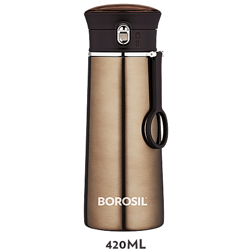 Buy Borosil Travelease Hot Cold Stainless Steel Flask/Bottle