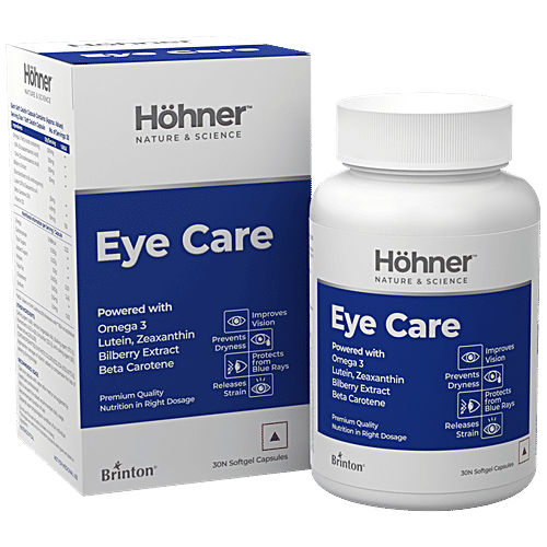 Buy Hohner Eye Care Softgel Capsules With Omega 3 - Protects