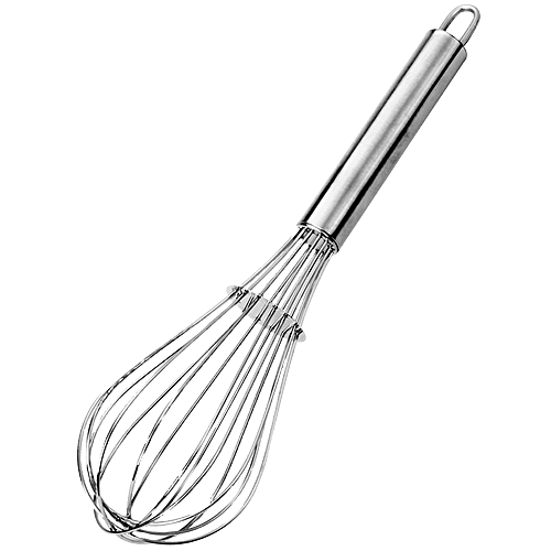 Petals Stainless Steel Egg Whisk/Beater/Cake Batter Whisker 25 Cm, Kitchen  Essential, pc