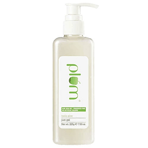 Plum Hello Aloe, Just Gel - Hydrates Skin, 225 g