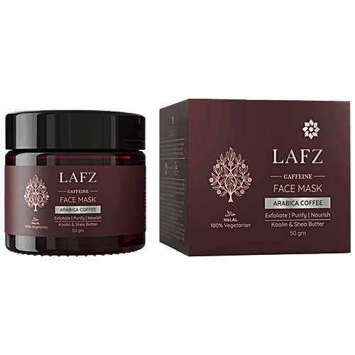 Buy LAFZ Caffeine Face Mask - Enriched With Arabica Coffee