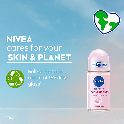 Nivea Pearl & Beauty Roll On Deodorant For Women 25Ml