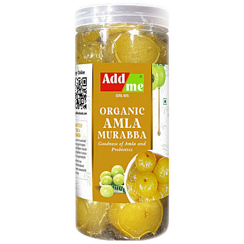 Add me Organic Dry Amla Murabba Without Sugar Syrup Immunity Booster Pack,  kg