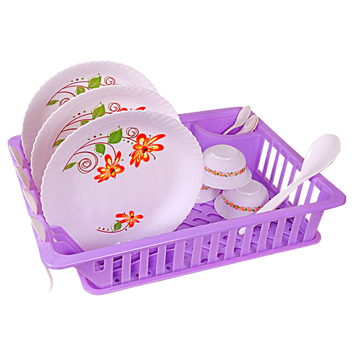 Buy Floraware Large Sink Dish Drying Rack/Washing Basket With Tray