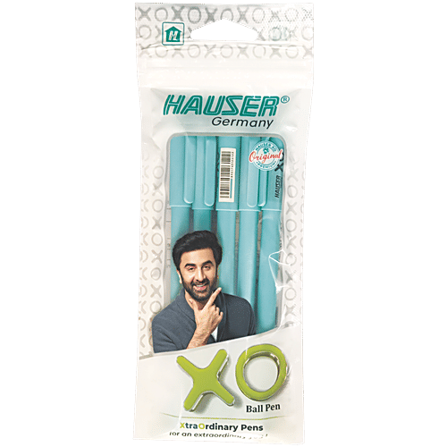 Buy Hauser XO Ball Pens Blue Ink Online at Best Price of Rs 50