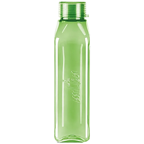 Milton Prime 1000 Single Wall Plastic Bottle Green, 1000 ml
