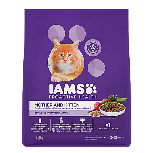 Buy IAMS Proactive Health Mother Kitten, Dry Premium Cat Food