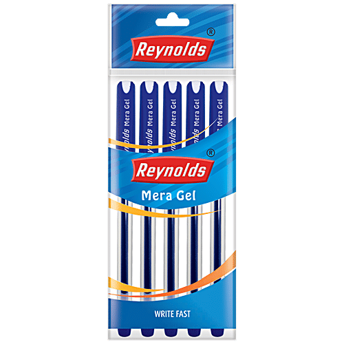 Meragel Buy Reynolds Mera Gel Ink Pen - Blue Online at Best Price of Rs 40 ...
