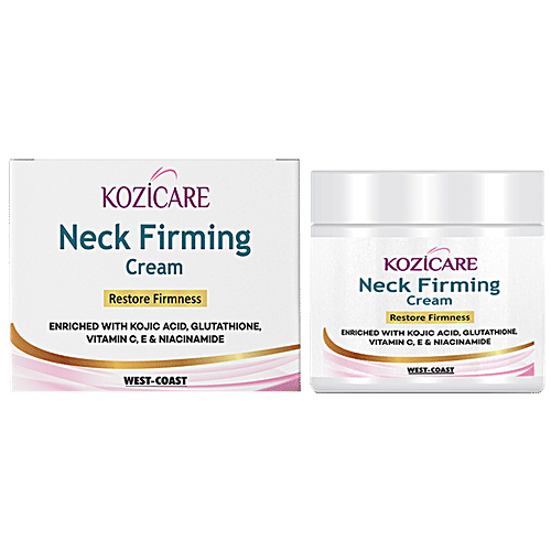 Buy Kozicare Neck firming Cream With Glutathione, Vitamin C, E, Niacinamide  & Kojic Acid Online at Best Price of Rs 375
