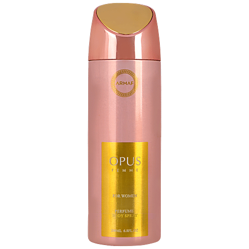 Armaf Opus Femme Perfume Body Spray, Long-lasting Fragrance, For Women,  200 ml
