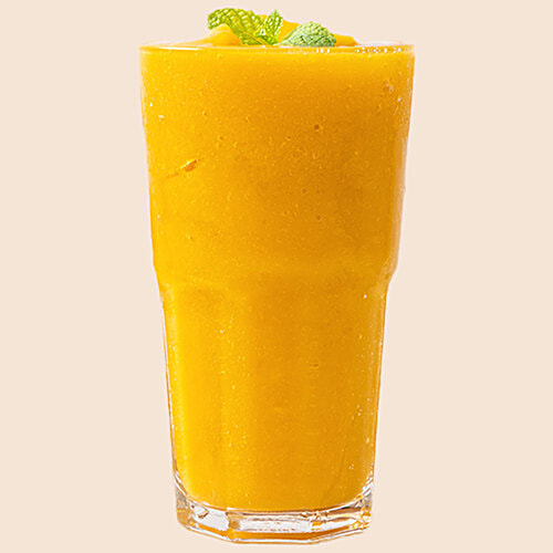 Milk And Mango Juice Fresh Mango Shake With Condensed Milk