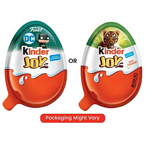 Buy Kinder Joy Natoons Coated Wafer Biscuits With Cocoa Spreads