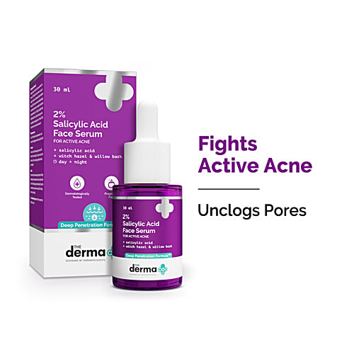 The Derma Co Salicylic Acid Face Serum For Active Acne