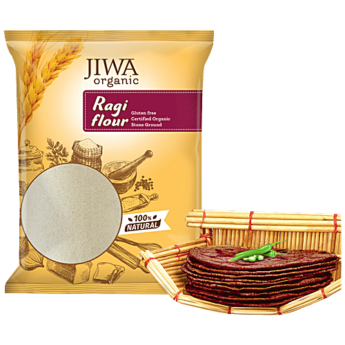 Organic Ragi Java Buy Jiwa Organic Ragi/Finger Millet Flour - Natural & Gluten Free ...