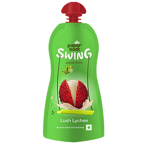 Swing Juice Paper Boat Swing Lychee 150ml Boat Swing Lush Lychee