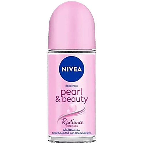 Nivea Women Deodorant Roll On Pearl Beauty Radiance for Eventoned  Smooth Beautiful Underarms, 50 ml