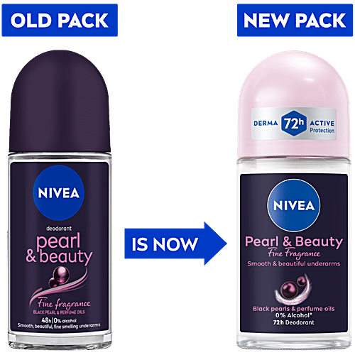Nivea Pearl & Beauty Fine Fragrance Rollon Deodorant 50Ml