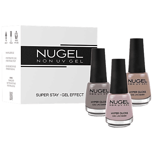 Buy Nugel Gel Lacquer - Zero-chip, Heavily Pigmented Online at