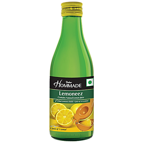 Buy Dabur Hommade Lemoneez - Goodness Of 33 Lemons Online at Best